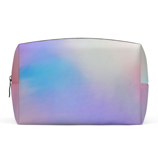 Rainbow Holographic Cosmetic Bag