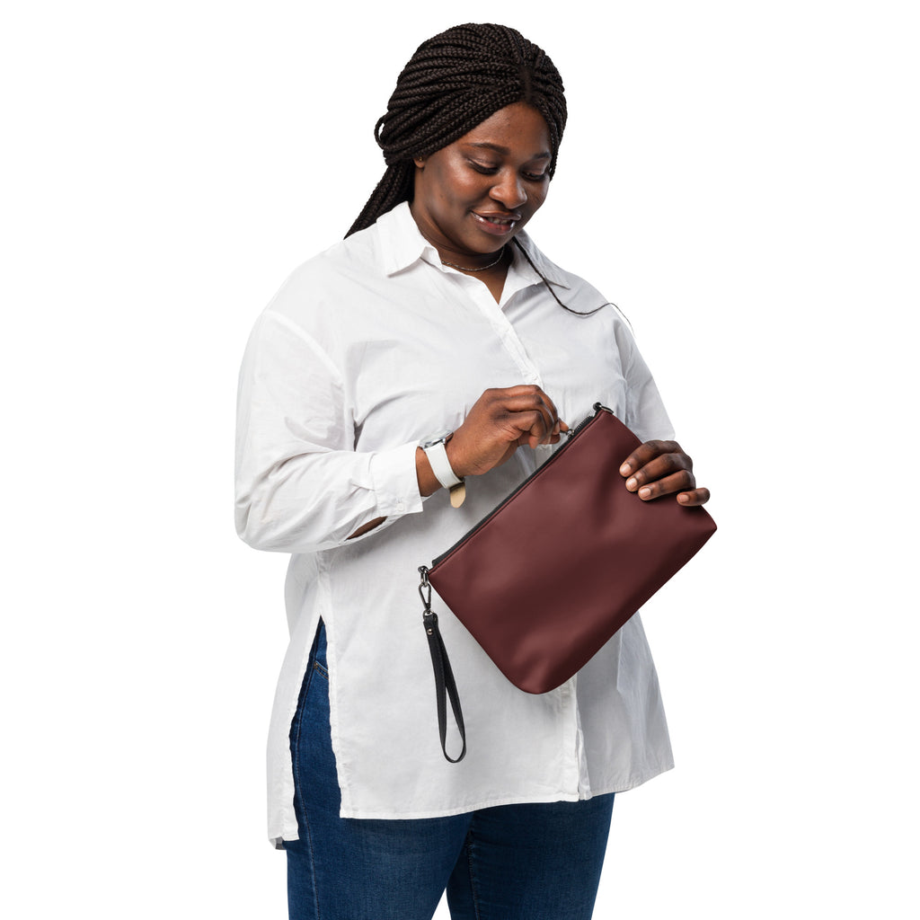 Maroon Crossbody Handbag