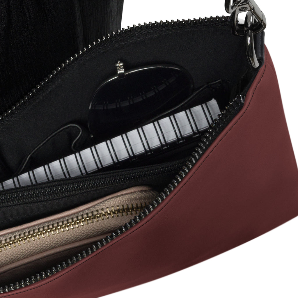 Maroon Crossbody Handbag
