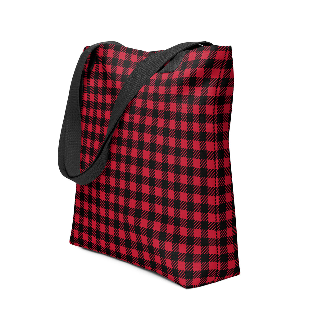 Checkered Tote Bag