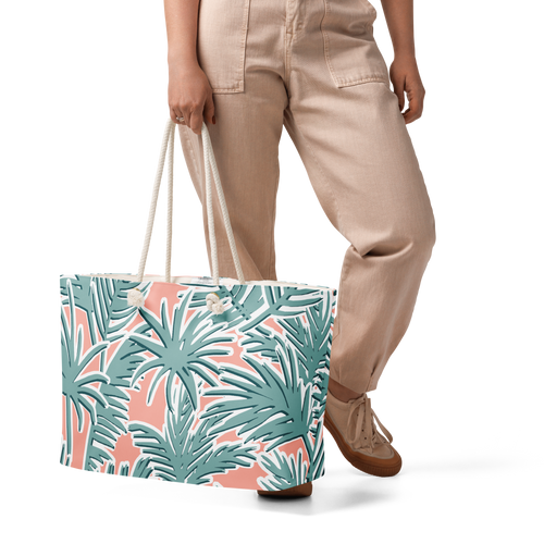 Botanical Oversized weekender bag